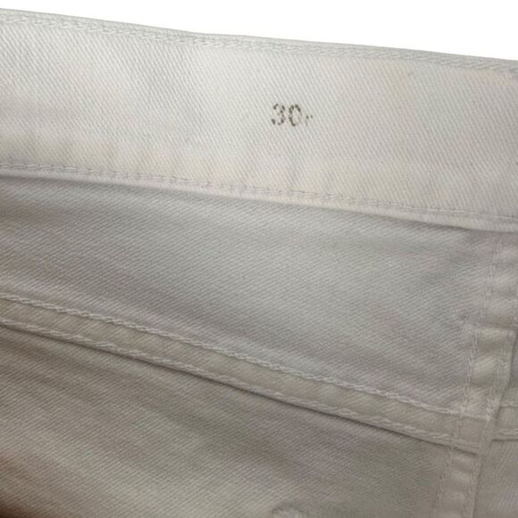 Gap White Frayed Hem Shorts size 30R - Picture 4 of 8